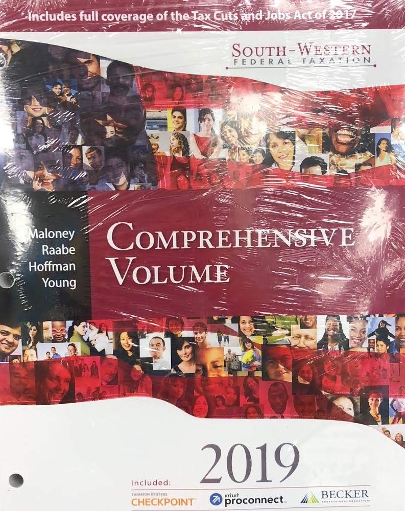 South-Western Federal Taxation 2019: Comprehensive, Loose-leaf Version, 42nd…