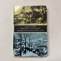 PRINCIPLES OF ART HISTORY:HEINRICH WOLFFLIN Dover 237 pages used Paperback-C11