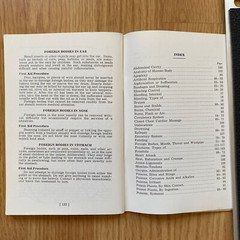 1971 State of Washington Industrial First Aid Booklet 134 Pages Dept. of L&I