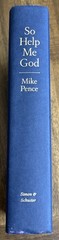MIKE PENCE SO HELP ME GOD 2022 Book Signed 1st Ed HCDJ Vice President Trump