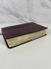 Holy Bible NKJV Giant Print by Nelson Publishers 334BC Leather Binding Index Tab