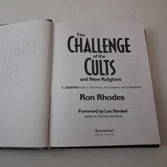 The Challenge Of The Cults Ron Rhodes Christian Apologetics Hardcover Study