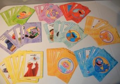 Sesame Street Elmo’s Learning Adventure HC & Activity Books + Flash Cards Set