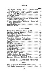 1919 Chinese Japanese Vintage Cook Book 123 Pages