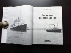 Favourite British Liners Anthony Cooke Carmania Press 2011 Maritime Book Scarce