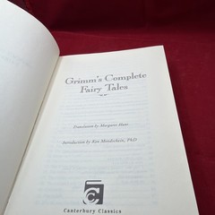 Grimms Complete Fairy Tales Leather Bound Canterbury Classics Gilded Page Edges