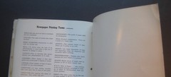 Detroit Free Press Advertiser’s Production Procedures & Type Specimens Handbook