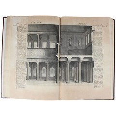 1684 Architecture VITRUVIUS Ten Books 2nd Ed Enlightenment Renaissance Engraving