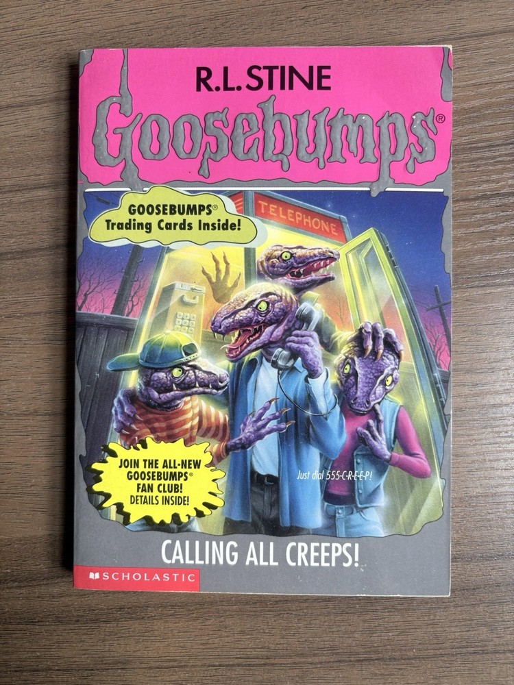 Goosebumps #50 Calling All Creeps! – 1st Print 1996 – LIKE NEW