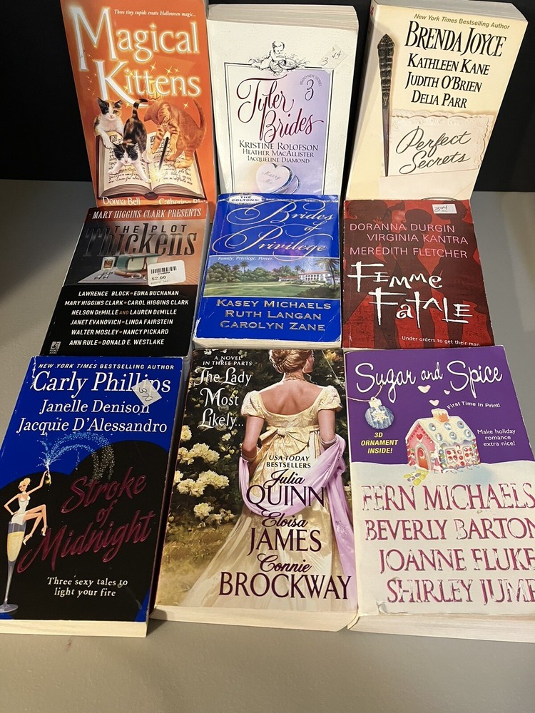 Lot BB – 9 Books with Multiple Stories – Variety of Authors