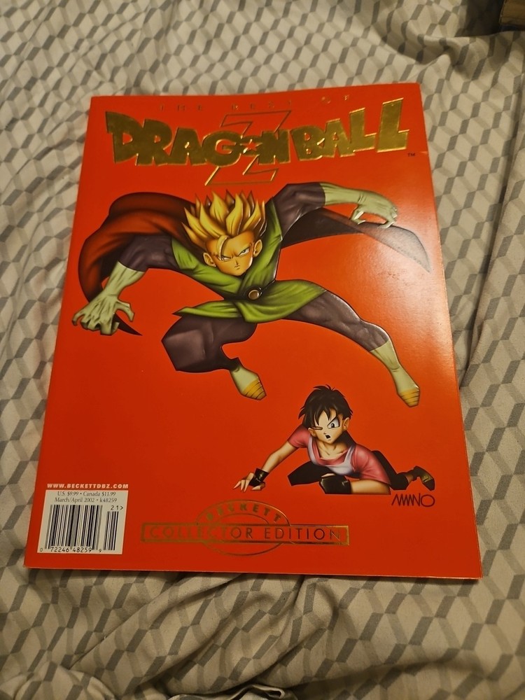 2002 DRAGON BALL Z, THE BEST OF DBZBECKETT, COLLECTOR EDITION, 104 PAGES 2poster