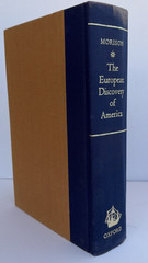 European Discovery of America the Northern Voyages A. D. 500-1600 Morison (HC )