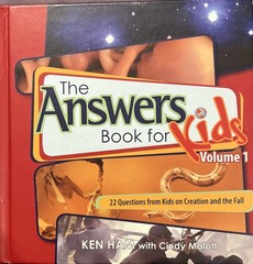 The Answers Book for Kids Series Books 1-4 and Book 6( no 5 ) Books in Hardcover