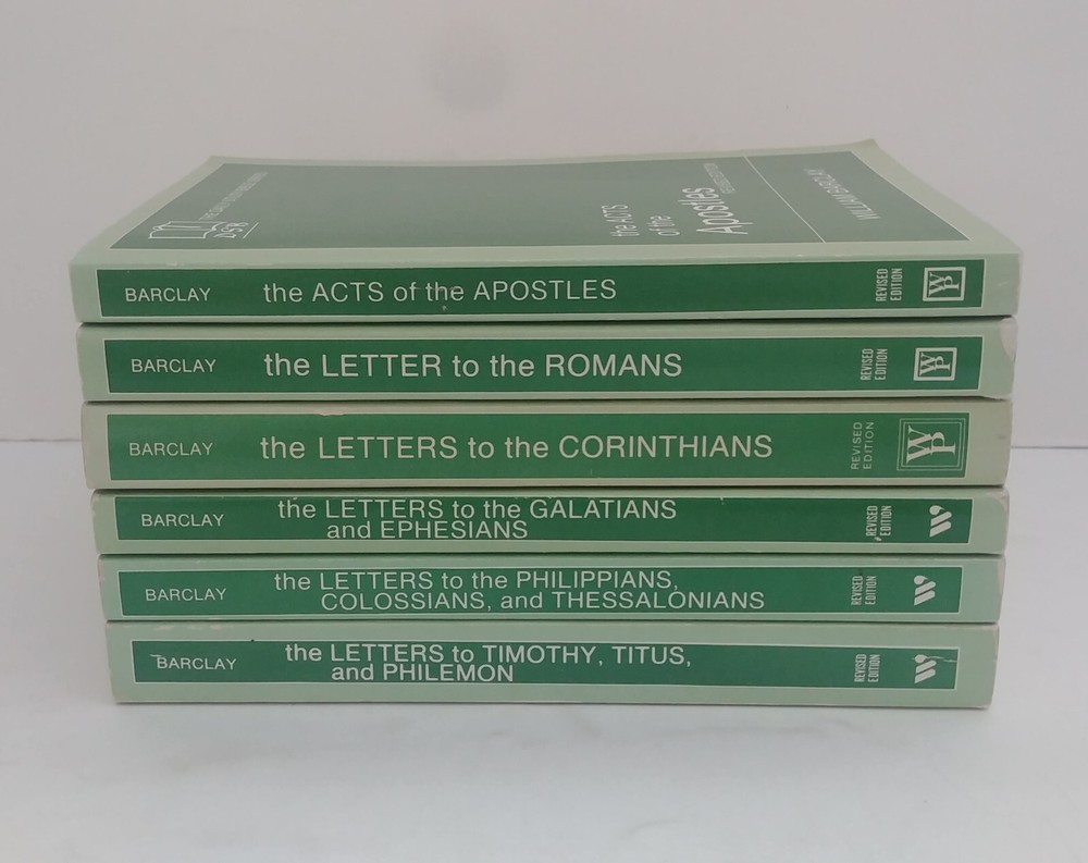 Daily Study Bible Series Books *ACTS – PHILEMON* [Lot of 6] Bible Home School