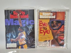 Lot of 11 Vintage Sports Illustrated Magazines NBA Mixed Years