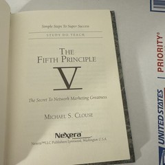 The Fifth Principle – Hardcover By Clouse, Michael S – GOOD