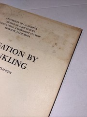 UCLA Berkeley Bulletin 670 Oct. 1942 Irrigation By Sprinkling J.E Christiansen
