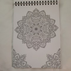 Colorya Mandalas Spiral Adult Coloring Book – 30 Pages