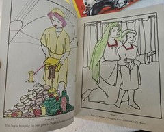 Lot of 10 Vintage USED Children’s Coloring Books 1950’s-60s Era in Nice Shape