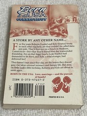 Harlequin Born In The USA Romance Series Lot 4 Paperback Books