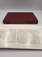 The Georgia-Florida Contest in the American Revolution By Searcy (1985) HC DJ