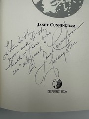 A Tribe Returned SIGNED By Janet Cunningham 1994 Hardcover VERY GOOD