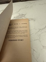 Voodoo Fury by Gregg Loomis (1991, Diamond Edition First Printing)Horror