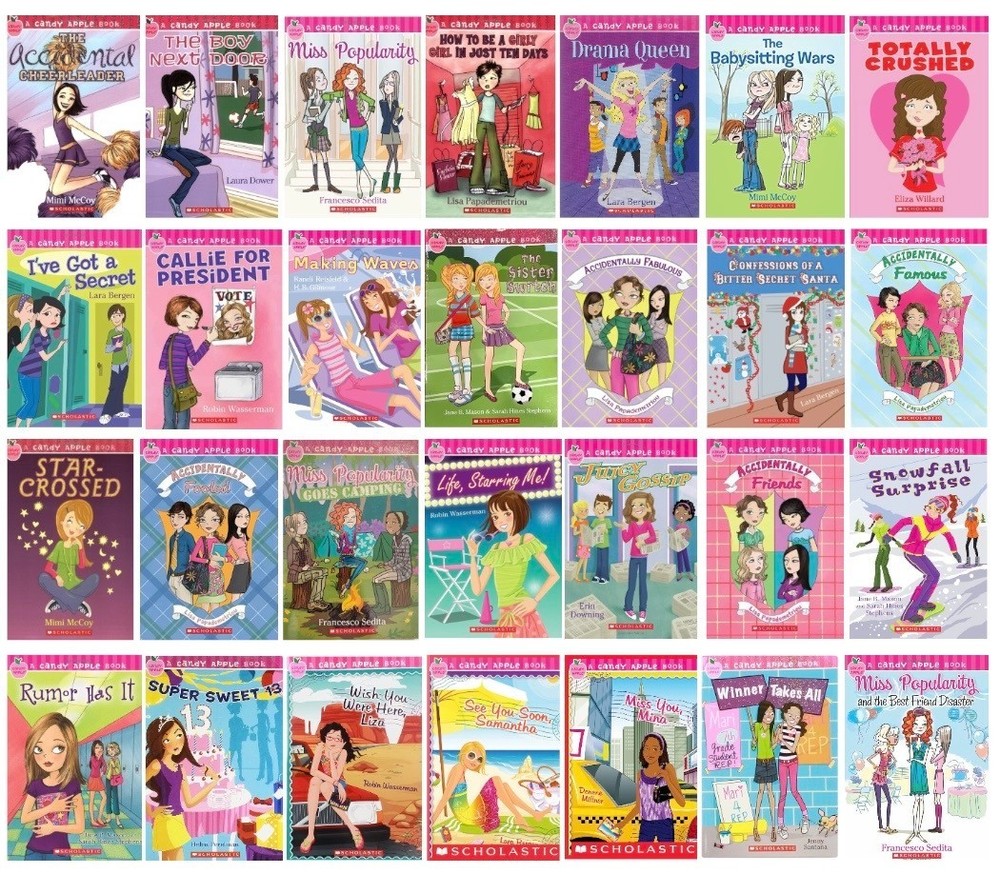 Candy Apple 1-28 Children Novel Collection Complete Set Series Chapter Books