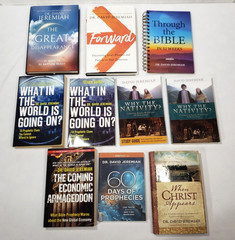 Dr David Jeremiah Books Lot Of 10 Christian Theology Prophecy Church Library Set