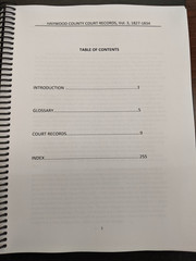 HAYWOOD County, NC COURT RECORDS, Vol 3 1827-1834, by Broadbent, Book 288 pages