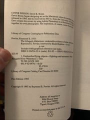 The Allagash Abductions: Undeniable Evidence of Alien Intervention by Fowler PB