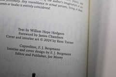 Hodgson HOUSE ON THE BORDERLAND Weird House Press Illustrated Cosmic Horror