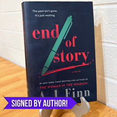 End of Story by A. J. Finn (SIGNED BY AUTHOR) (2024, Hardcover)