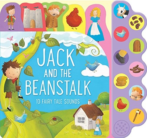 JACK AND THE BEANSTALK: 10 FAIRY TALE SOUNDS By Gavin Scott – Hardcover *VG+*