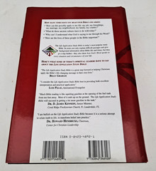 Life Application Study Bible NIV 1997 Tyndale With Dust Jacket & Index Tabs