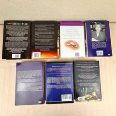 7x Hardcover Novels Multiple Titles & Authors Mystery, Crime, Thriller, Suspense