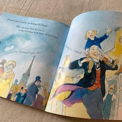 A Christmas Carol Picture Book Alan Marks 2015 Usborne 9.9in Illustrated