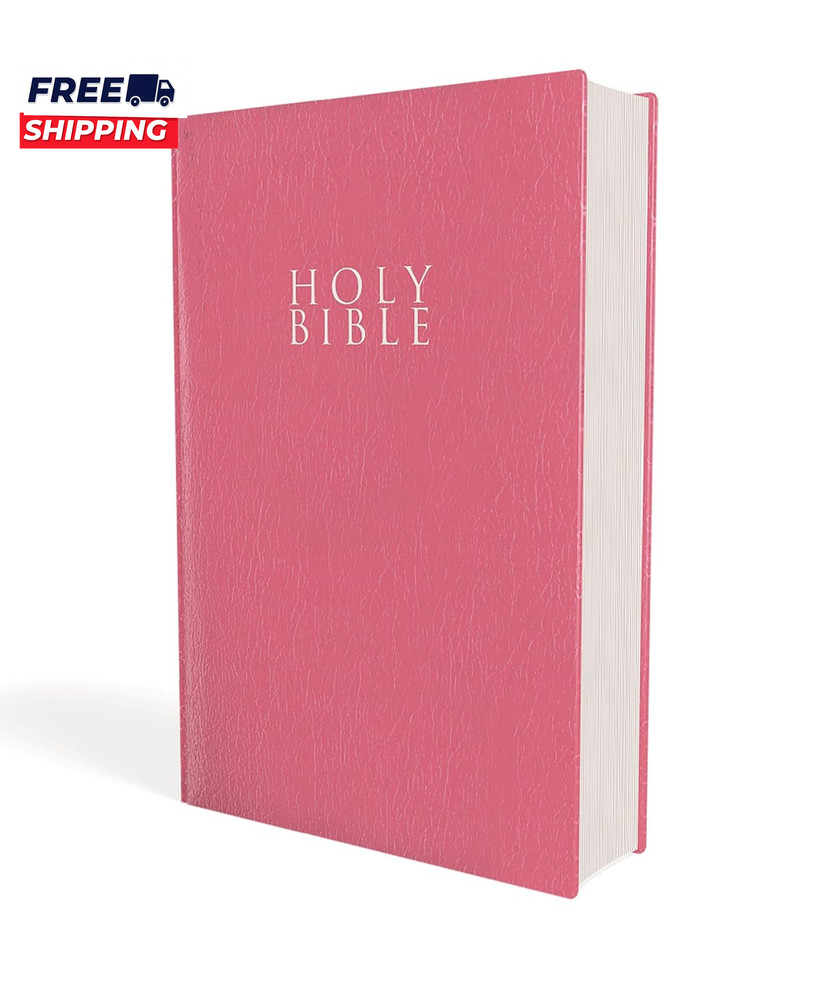 NIV Gift and Award Bible Leather-Look Pink Red Letter Comfort Print