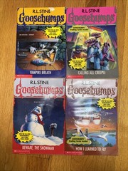 Lot Of 60 Goosebumps Children’s Books R L Stine Horror Thriller Scholastic 1-60