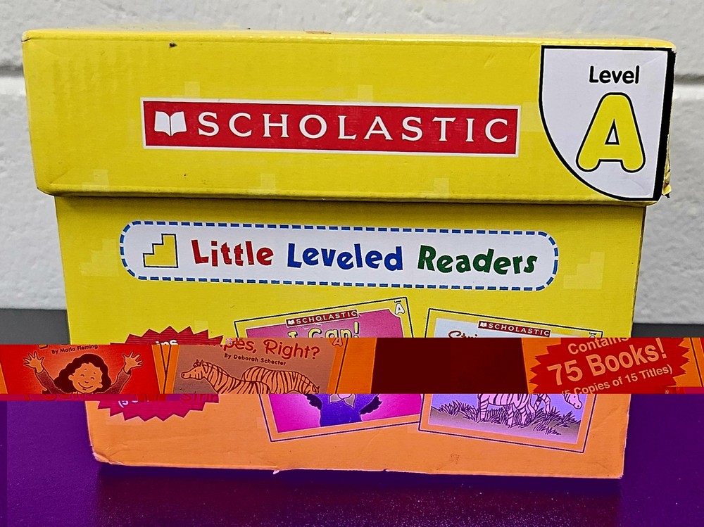 Scholastic Little Leveled Readers Level A Homeschooling Boxed Set