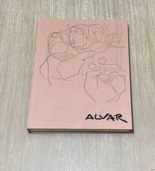 Alvar *SIGNED* Monograph with Signed Litho DJ (1993) Miralles & Alzueta HC/DJ