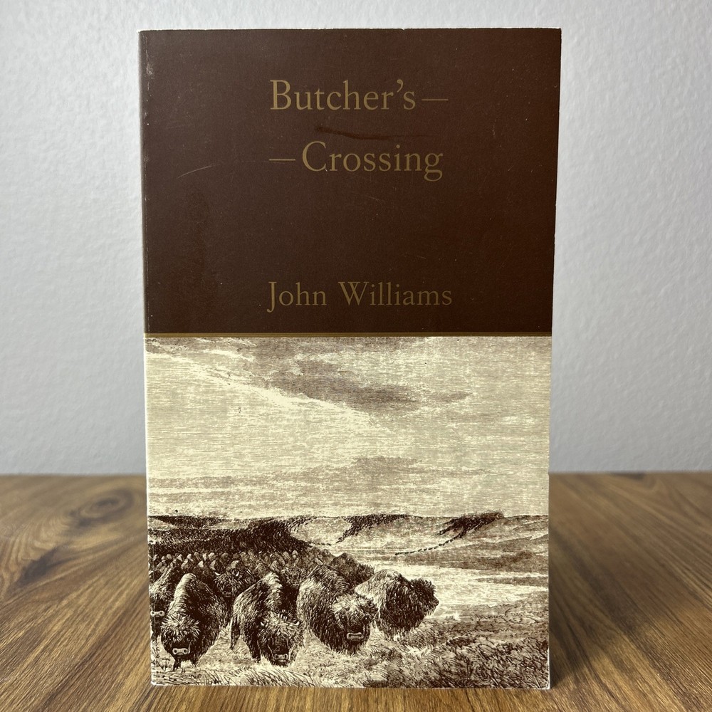 Butcher’s Crossing John Williams University of Arkansas 1988 Reprint Paperback