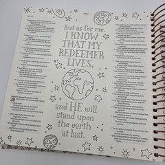 NLT Bible DaySpring Inspire Illustrating Bible With Filament App Spiral Bound