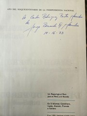 IMAGEN DEL PERU, Un Pais Distinto (Images of Peru, A Different Country), 1971