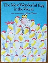 The most wonderful egg in the world – Paperback, by Helme Heine – Very Good