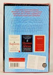 Yuval Noah Harari SAPIENS & HOMO DEUS 2-Book Boxed Set + Bonus Essays NEW SEALED