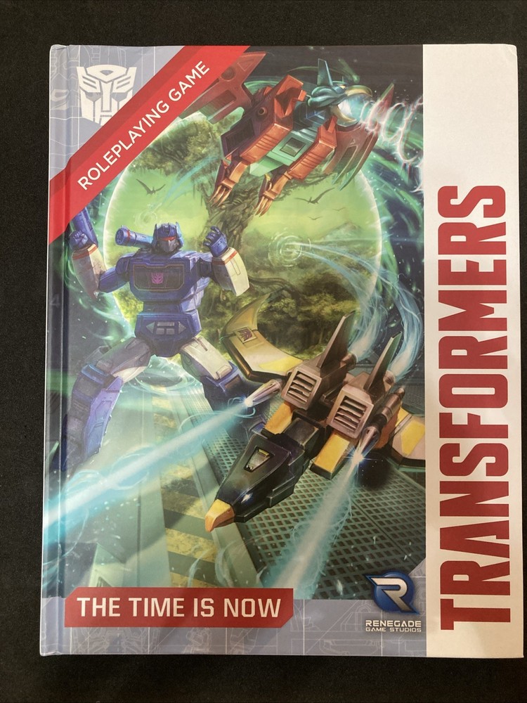 Renegade Game Studios Transformers RPG: The Time is Now Adventure Book