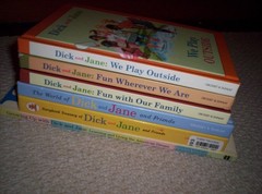 LOT of 6 DICK and JANE BOOK LOT–GROWING UP WITH DICK and JANE + 5 Hard covers