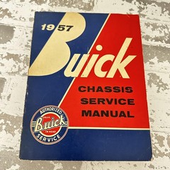 Vintage 1957 Buick Maintenance Chassis Body Service Manuals Lot 3 PB Canada
