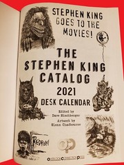STEPHEN KING 2021 Annual STEPHEN KING MOVIES Trivia, Quiz, Photo, Art SIGNED!
